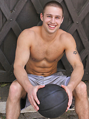 Muscle basketball fanatic Grant