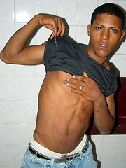 Strip show from dreamboat black boy