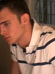 Hot college dude strokes his love tool