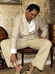 Big boss Marcello posing before camera