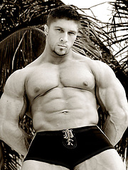 26 year old New York bodybuilder Nick Zack