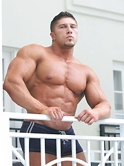 26 year old New York bodybuilder Nick Zack
