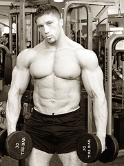 26 year old New York bodybuilder Nick Zack