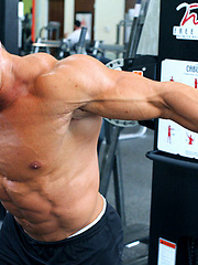 26 year old New York bodybuilder Nick Zack