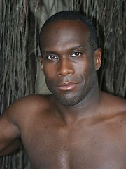 Big black man naked