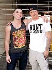 Johnny and Brad Davis
