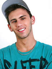Beautiful gay stripper showing his naked body