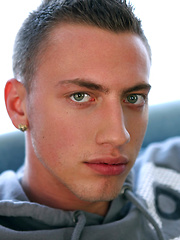 This stunning Italian Canadian young guy demonstrating his nude body