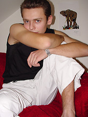 Amateur teen boy Oren makes his debut