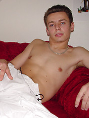 Amateur teen boy Oren makes his debut