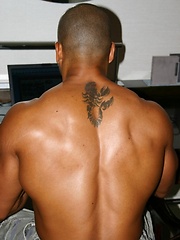 Beefy ebony stud