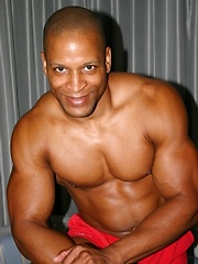 Beefy ebony stud