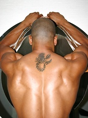 Beefy ebony stud