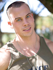 Horny gay soldiers Topher DiMaggio and Sean