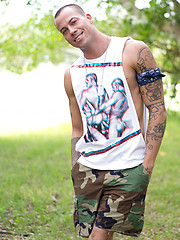Horny gay soldiers Topher DiMaggio and Sean